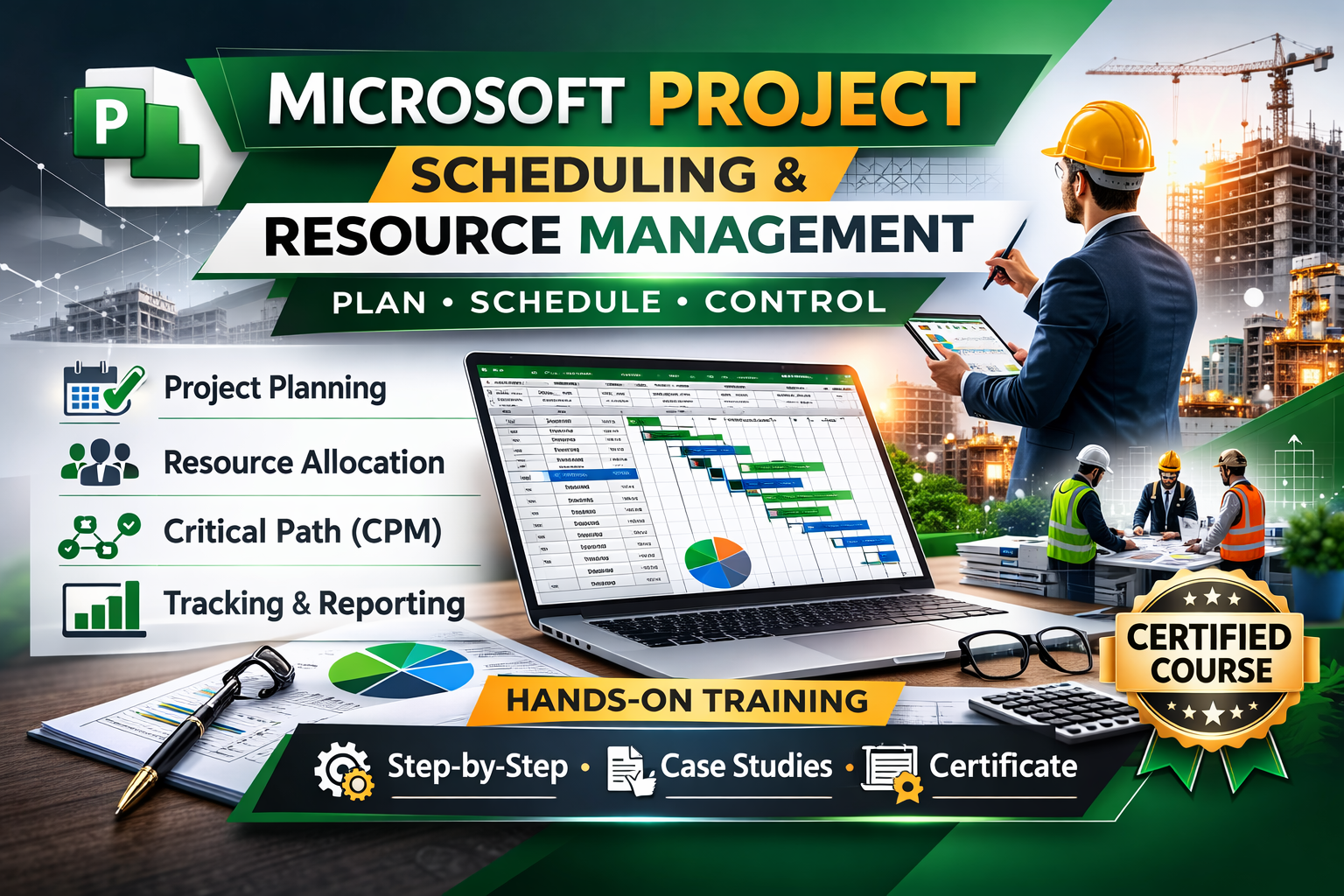 Microsoft Project-Scheduling & Resource Management