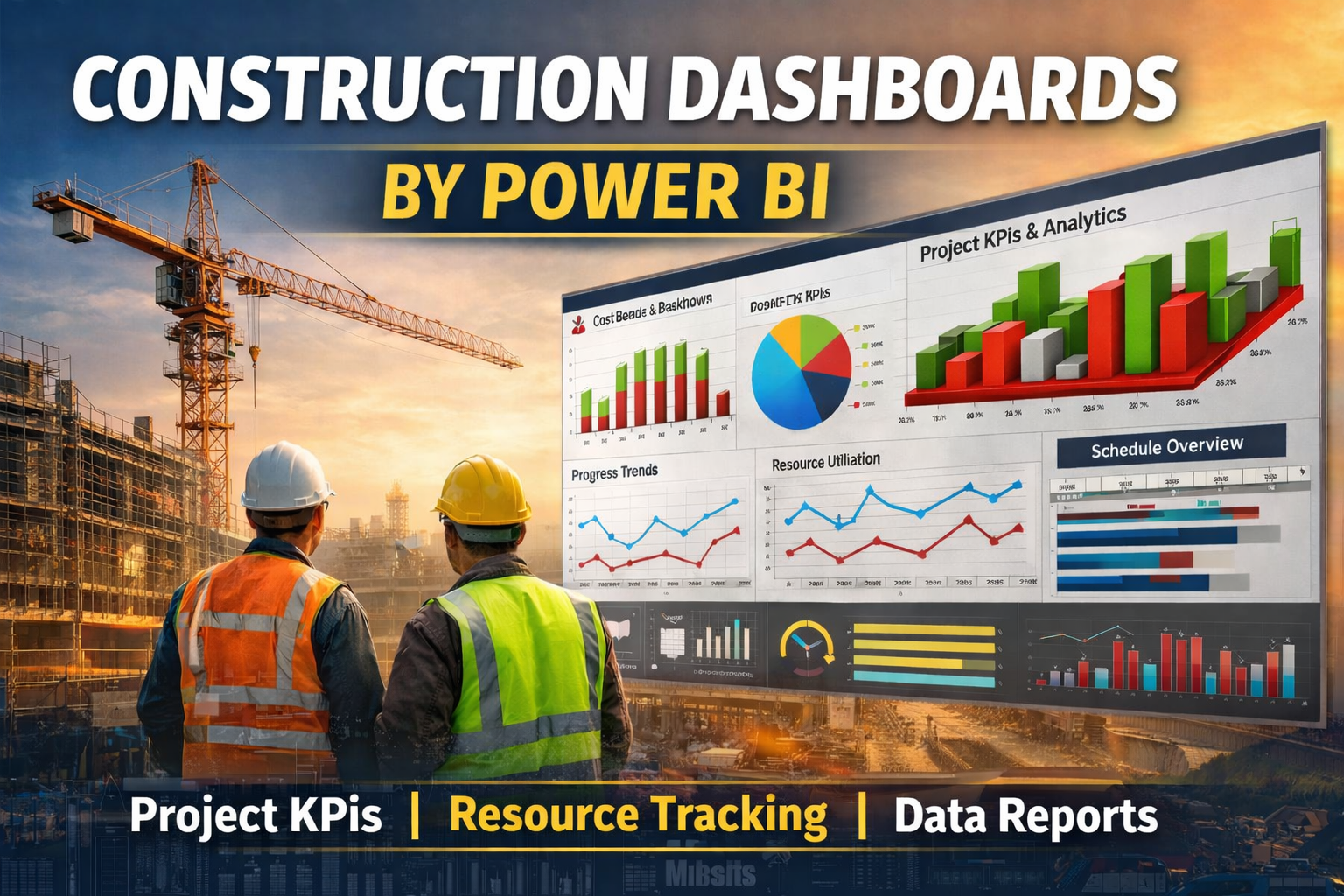 Construction Dashboards by Power BI