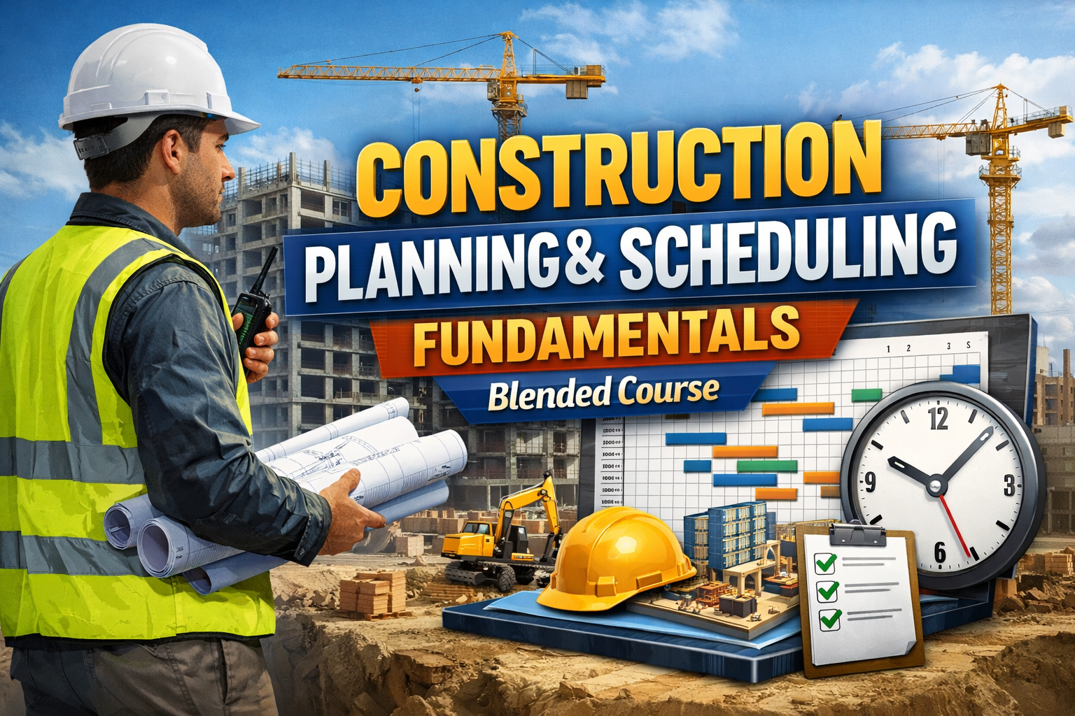 Construction Planning & Scheduling Fundamentals-Blended Mode