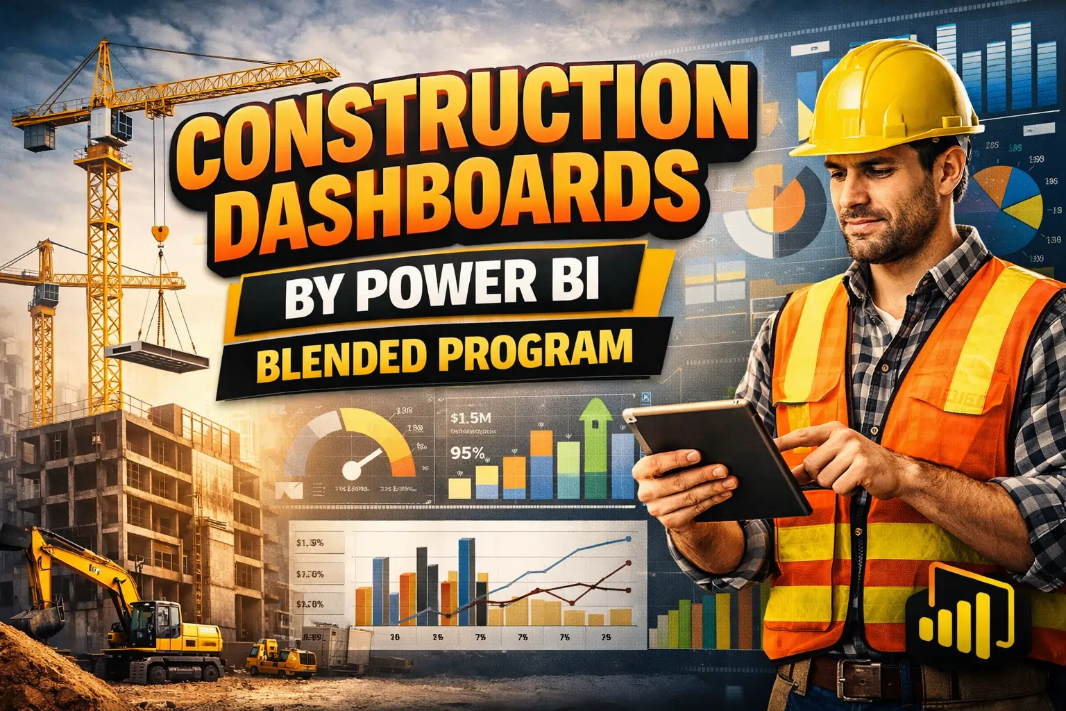 Construction Dashboards using Power BI – Blended Learning Program