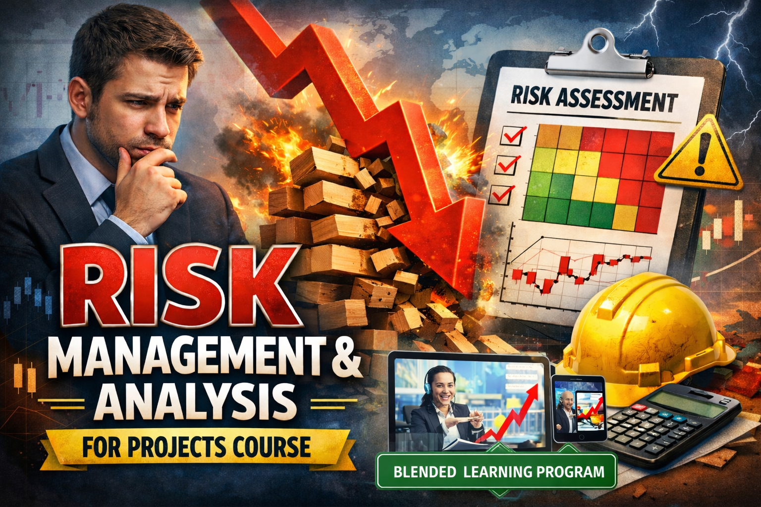 Risk Management & Analysis for Projects – Blended Learning Program